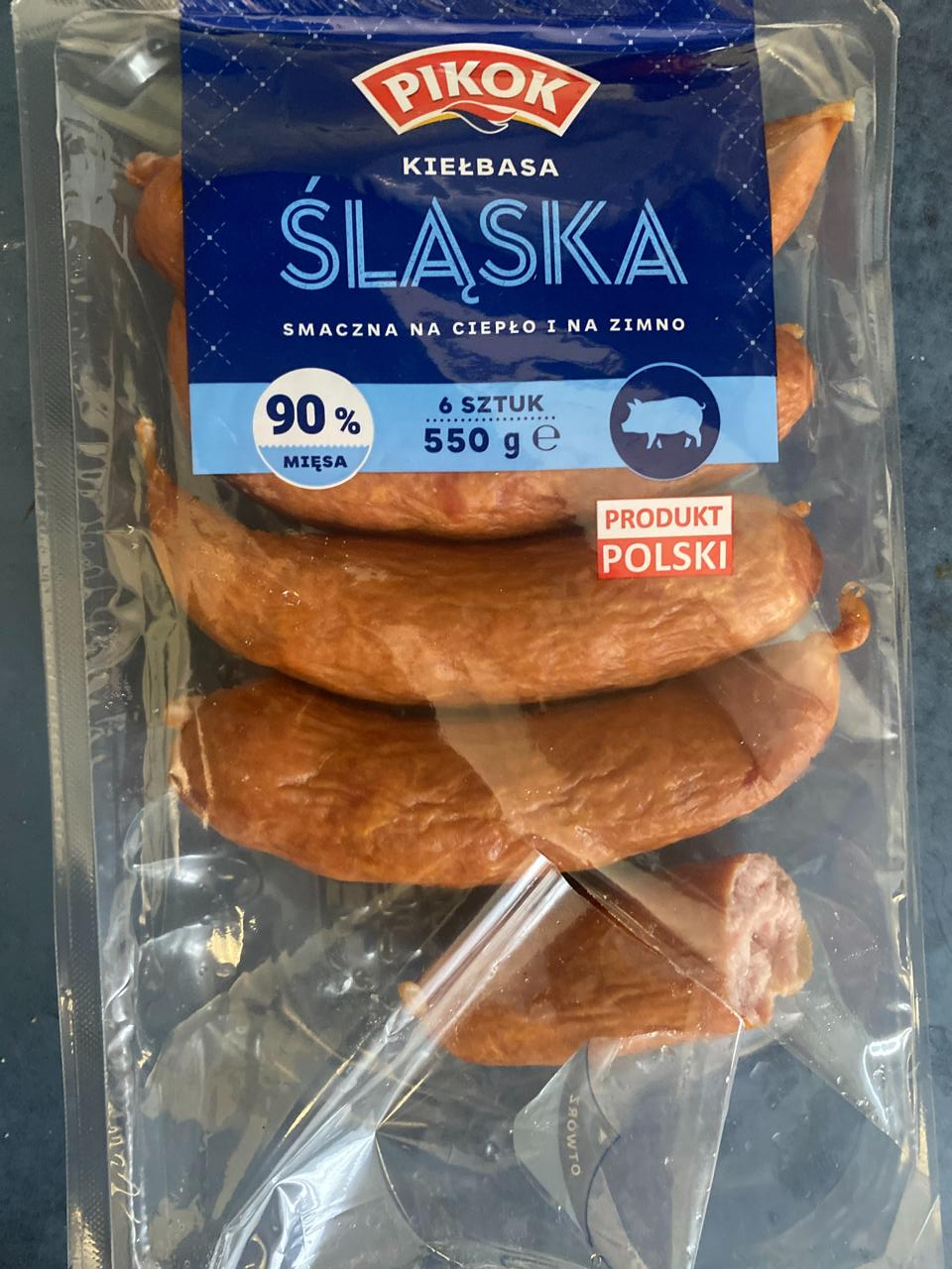 Zdjęcia - Kiełbasa śląska wieprzowa Pikok