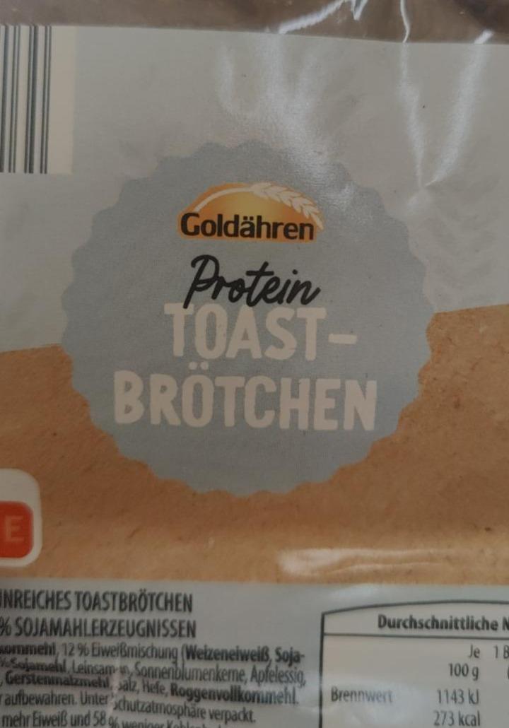Zdjęcia - Protein toast brotchen Goldahren