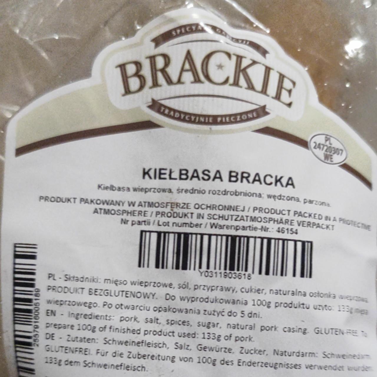 Zdjęcia - Kiełbasa bracka Brackie