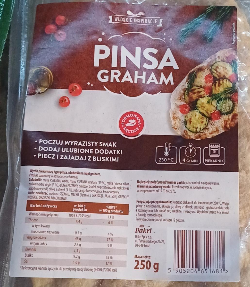 Zdjęcia - Pinsa graham Dakri