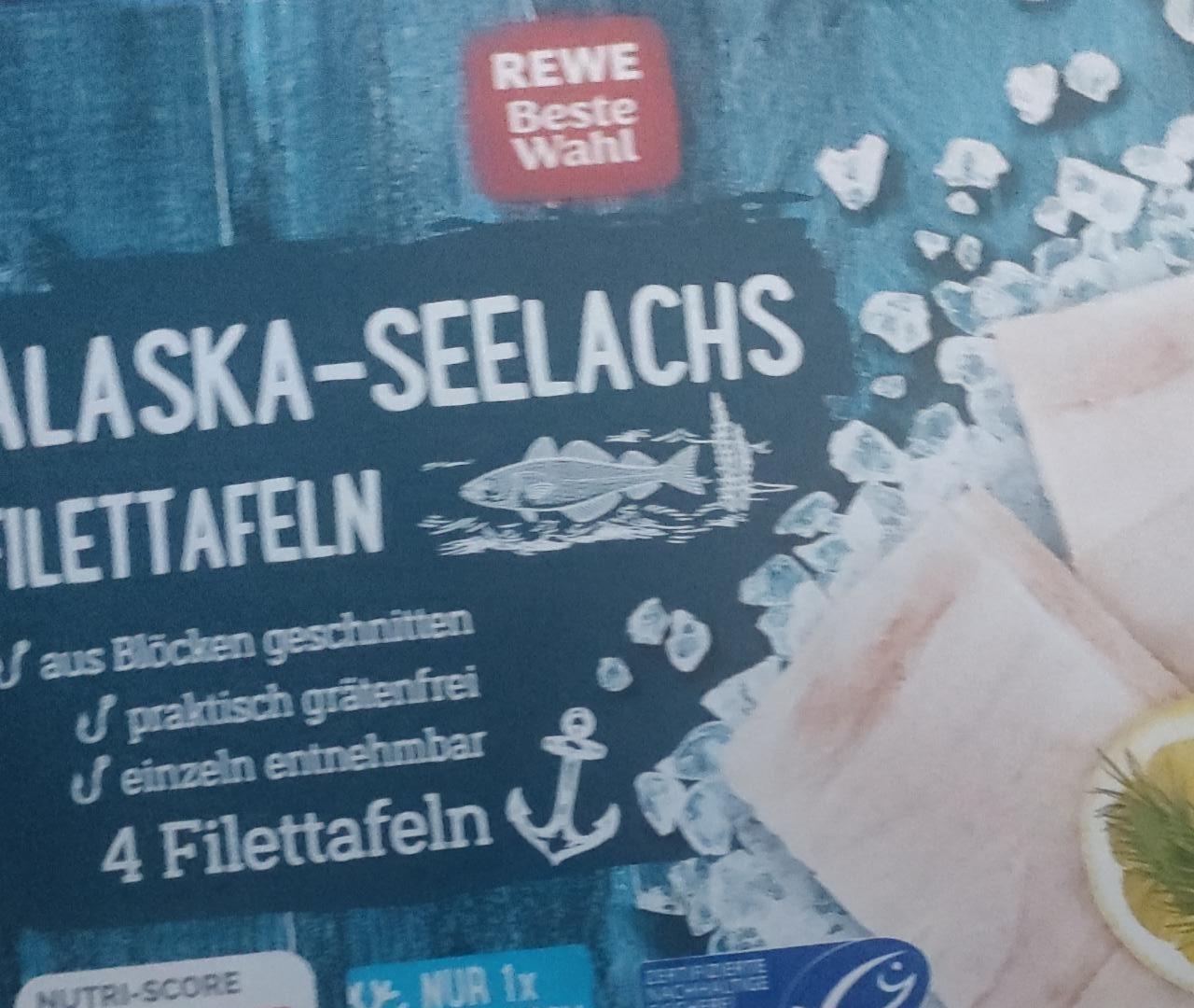 Zdjęcia - Alaska-seelachs filettafeln Rewe Beste Wahl
