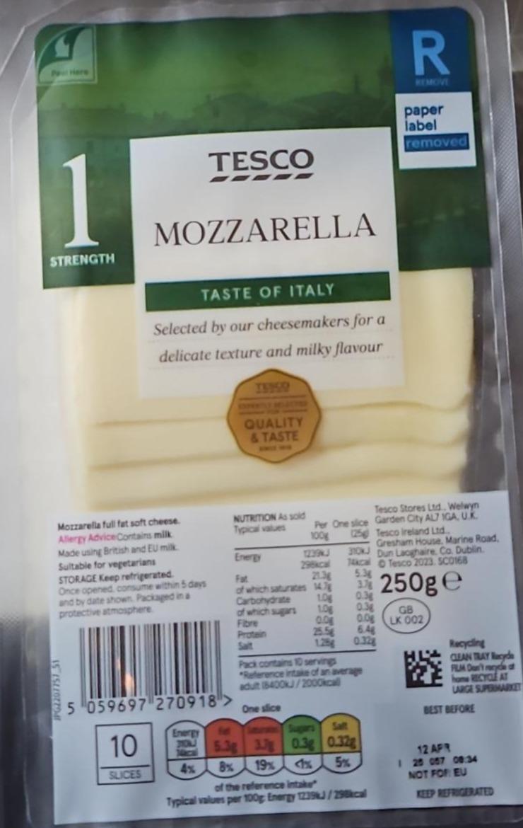 Zdjęcia - Mozzarella Tesco