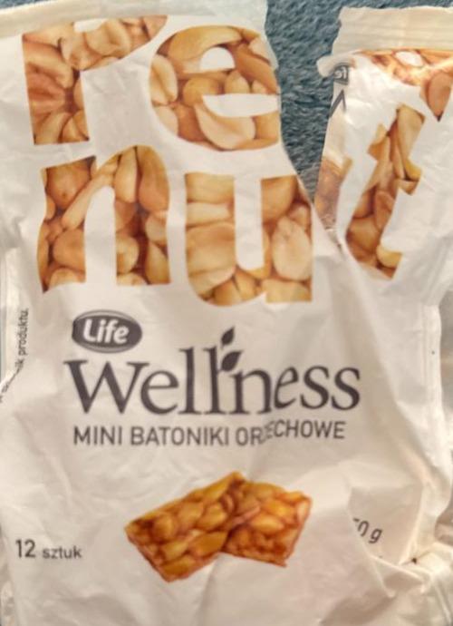 Zdjęcia - Wellness mini batoniki orzechowe Life