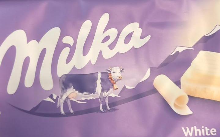 Zdjęcia - milka white chocolate