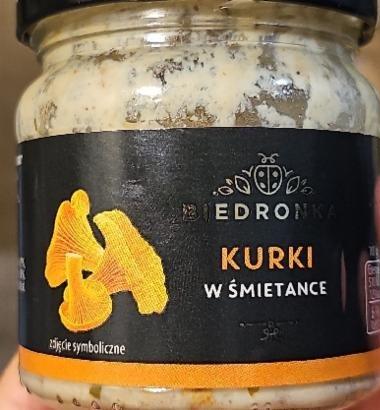 Zdjęcia - Kurki w śmietanie Biedronka