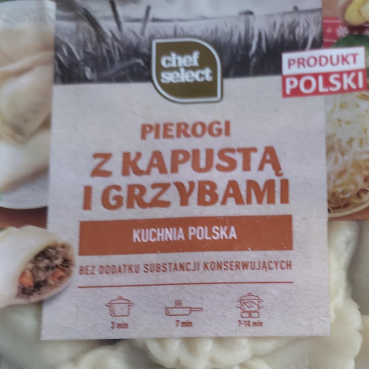Zdjęcia - Pierogi z kapustą i grzybami Chef Select
