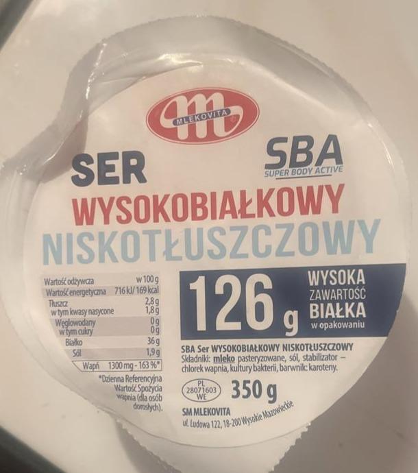 Zdjęcia - Ser wysokobiałkowy niskotłuszczowy Mlekovita
