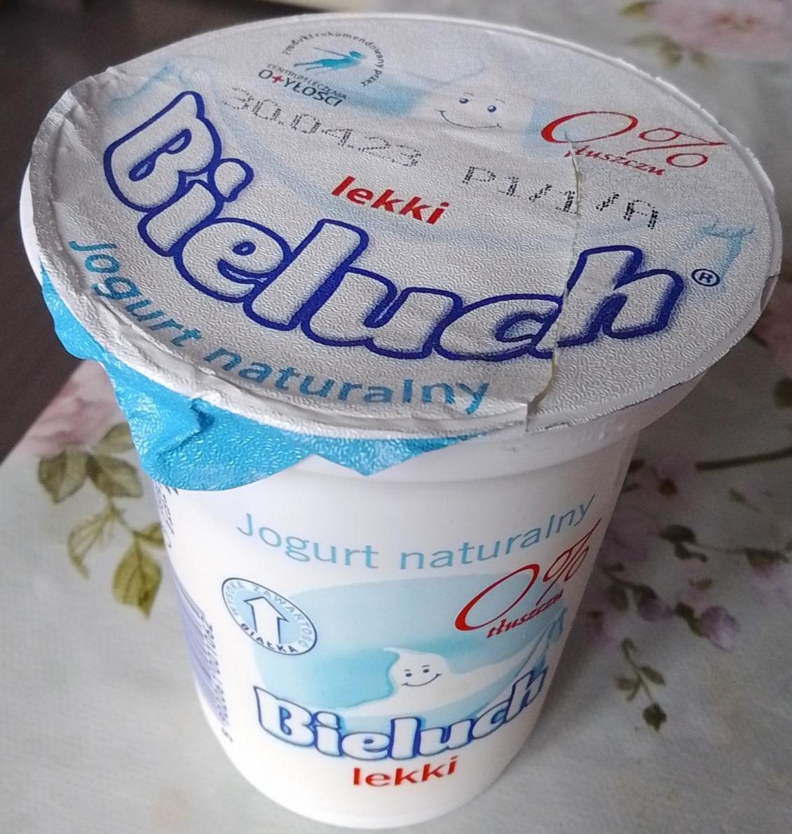 Zdjęcia - Jogurt naturalny lekki 0% 180 g Bieluch