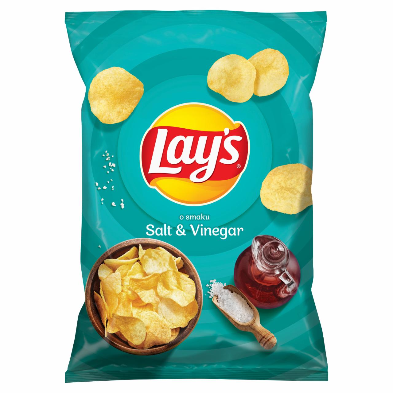 Zdjęcia - Lay's Chipsy ziemniaczane o smaku słono-kwaśnym 130 g