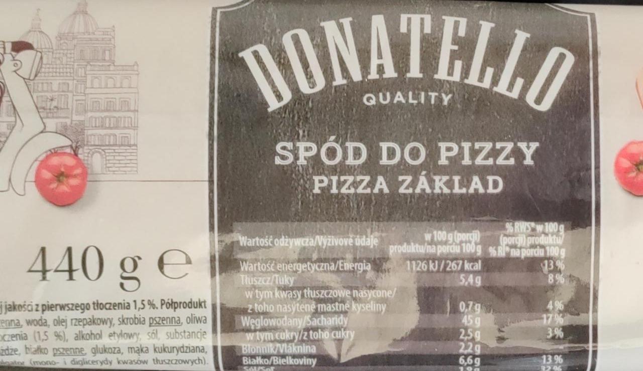 Zdjęcia - Spód do pizzy Donatello