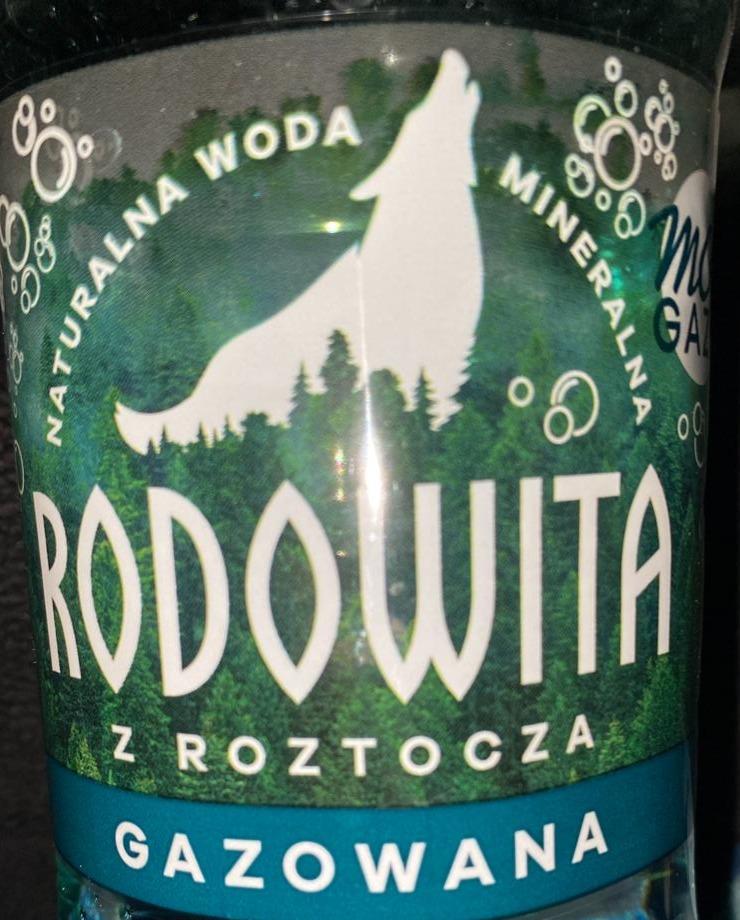 Zdjęcia - Woda delikatnie gazowana Rodowita