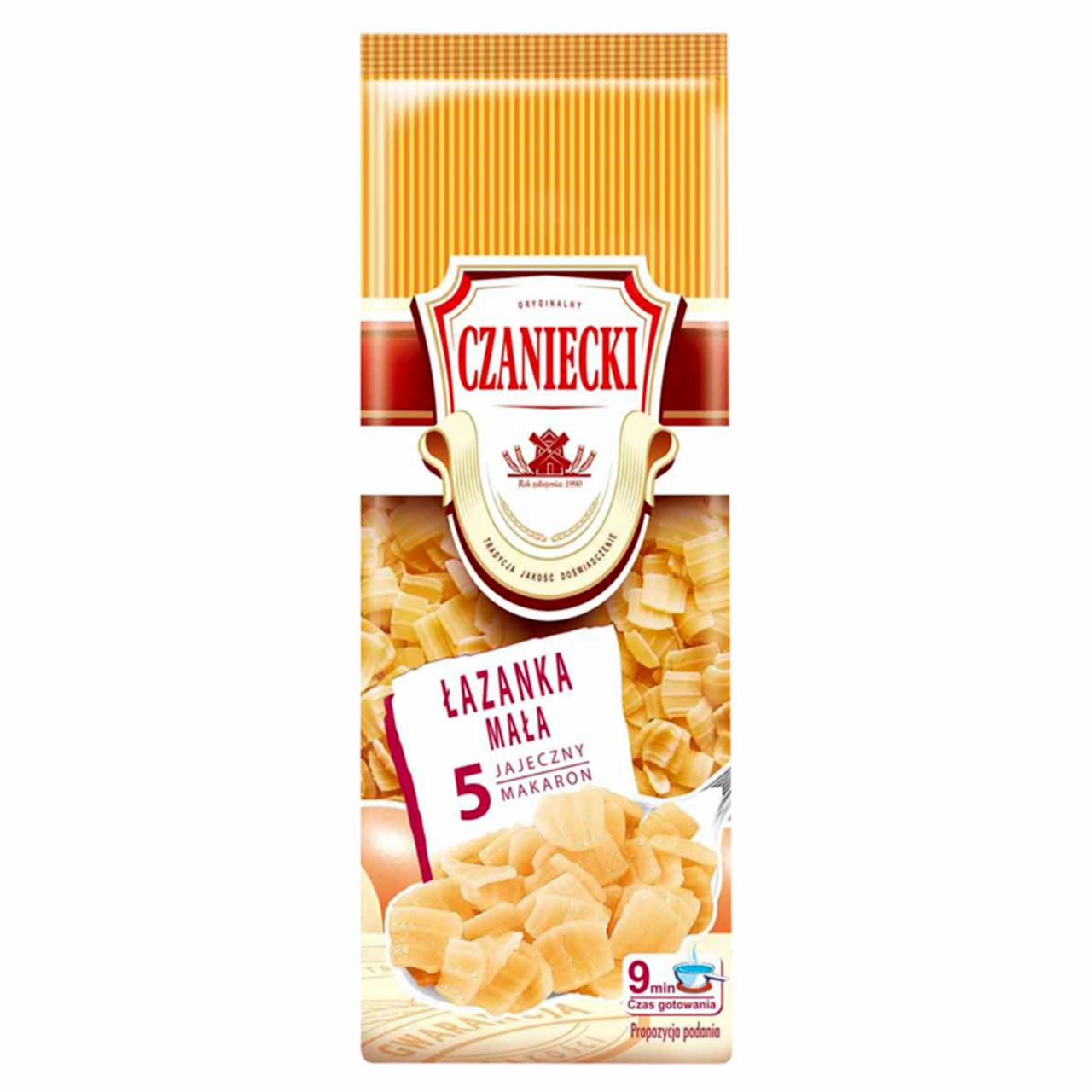 Zdjęcia - Czaniecki Łazanka mała 5 jajeczny makaron 250 g 