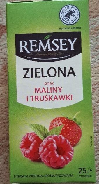 Zdjęcia - Herbata zielona smak maliny i truskawki Remsey
