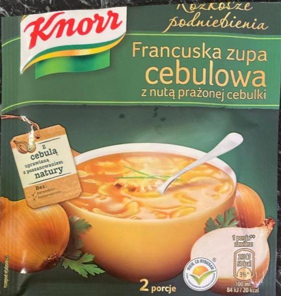 Zdjęcia - Knorr Rozkosze podniebienia Francuska zupa cebulowa 31 g
