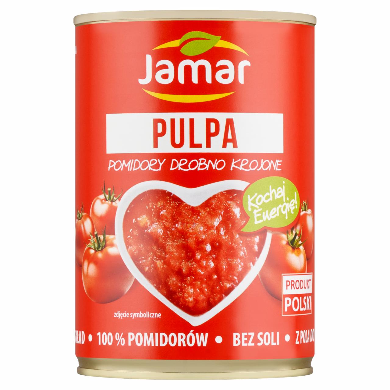 Zdjęcia - Jamar Pomidory drobno krojone pulpa 400 g