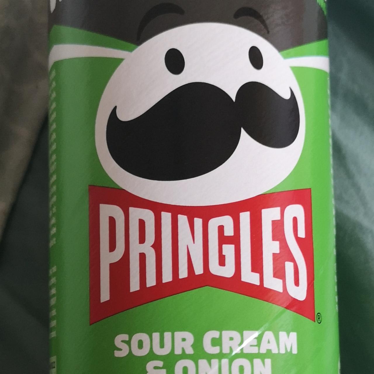 Zdjęcia - Pringles Sour Cream & Onion Chrupki 165 g