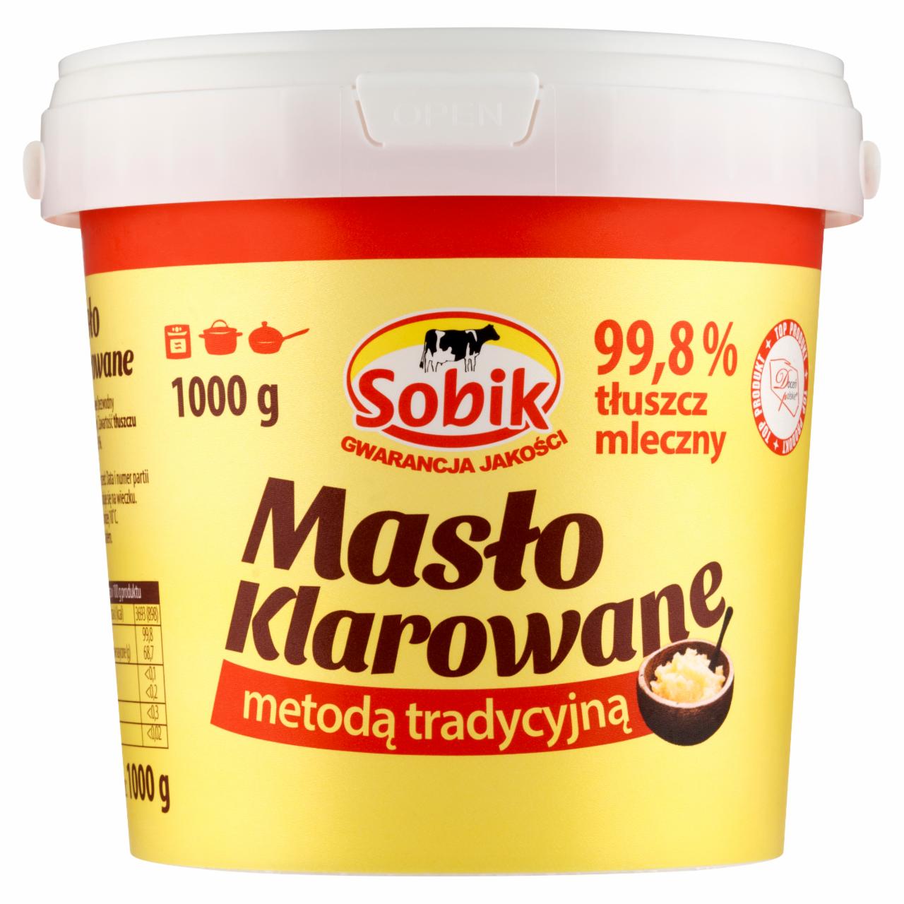 Zdjęcia - Sobik Masło klarowane metodą tradycyjną 1000 g