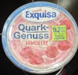 Zdjęcia - Quark-Genuss Himbeere (Exquisa)