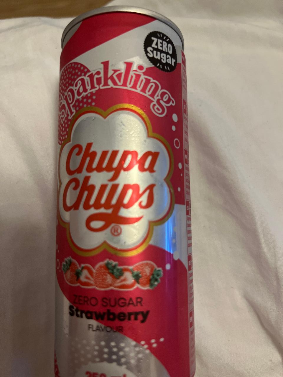 Zdjęcia - Sparkling Zero sugar Strawberry Chupa Chups