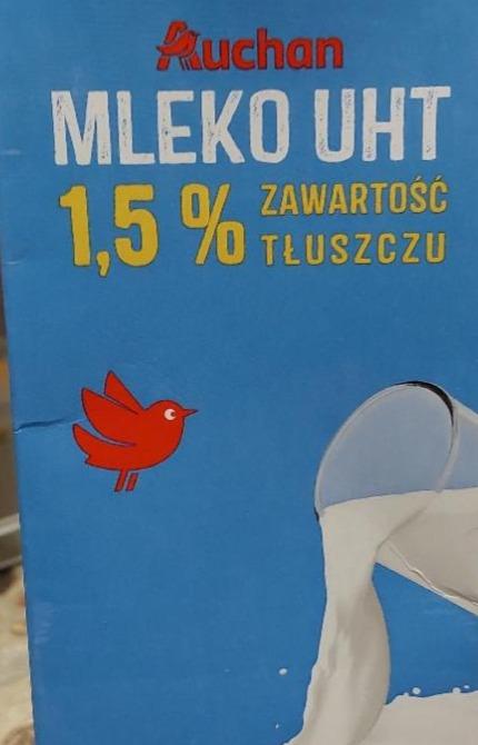 Zdjęcia - Mleko uht 1,5% Auchan