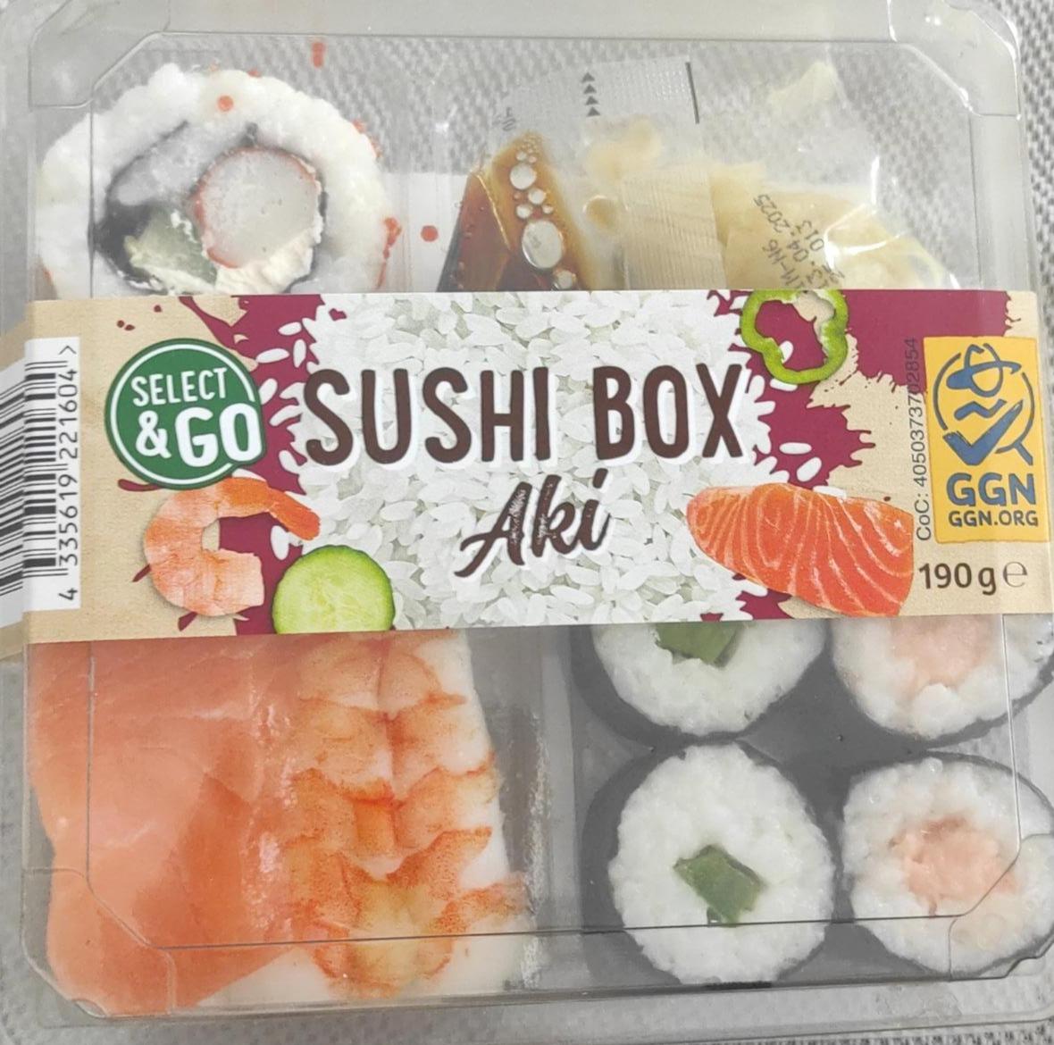 Zdjęcia - Sushi box aki Select&Go