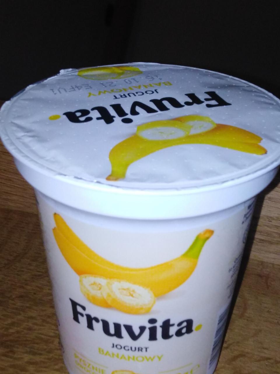 Zdjęcia - jogurt bananowy Fruvita