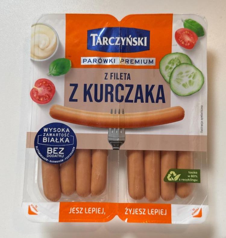 Zdjęcia - Parówki premium z fileta z kurczaka Tarczyński