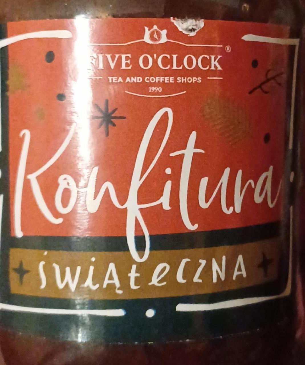 Zdjęcia - Konfitura świąteczna Five O'Clock