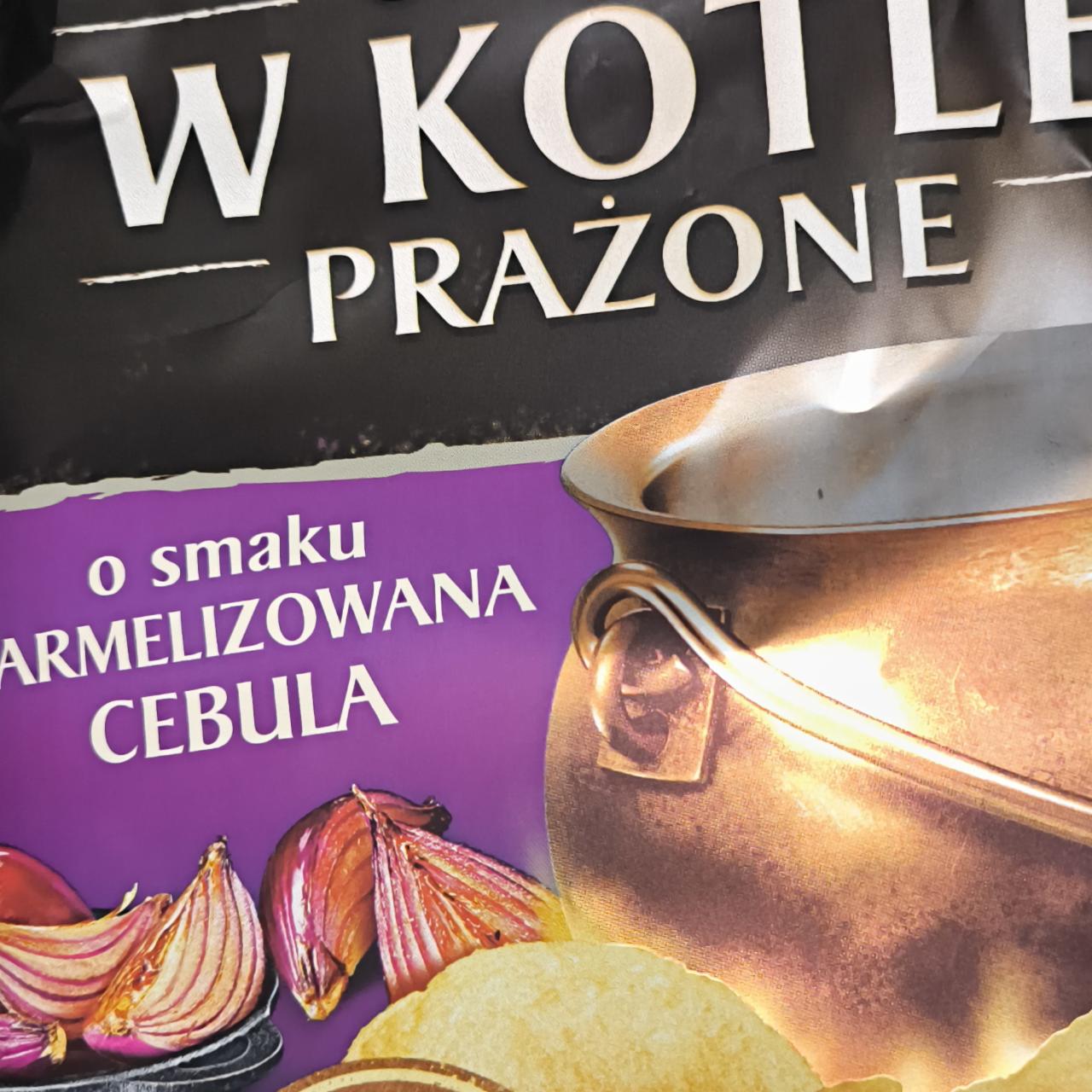 Zdjęcia - Przysnacki Chipsy w kotle prażone o smaku karmelizowana cebula 125 g