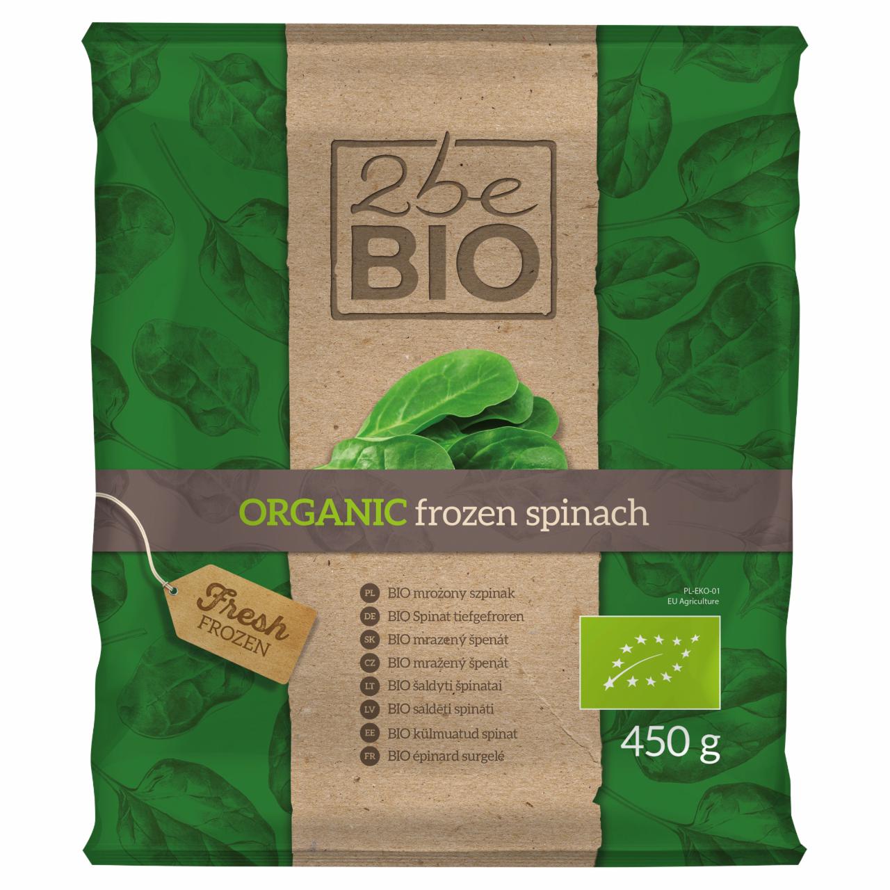 Zdjęcia - 2beBio Bio mrożony szpinak 450 g