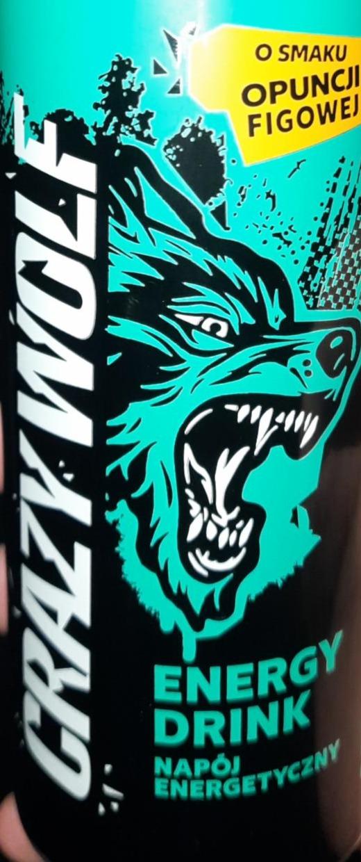 Zdjęcia - Napój energetyczny o smaku opuncji figowej Crazywolf
