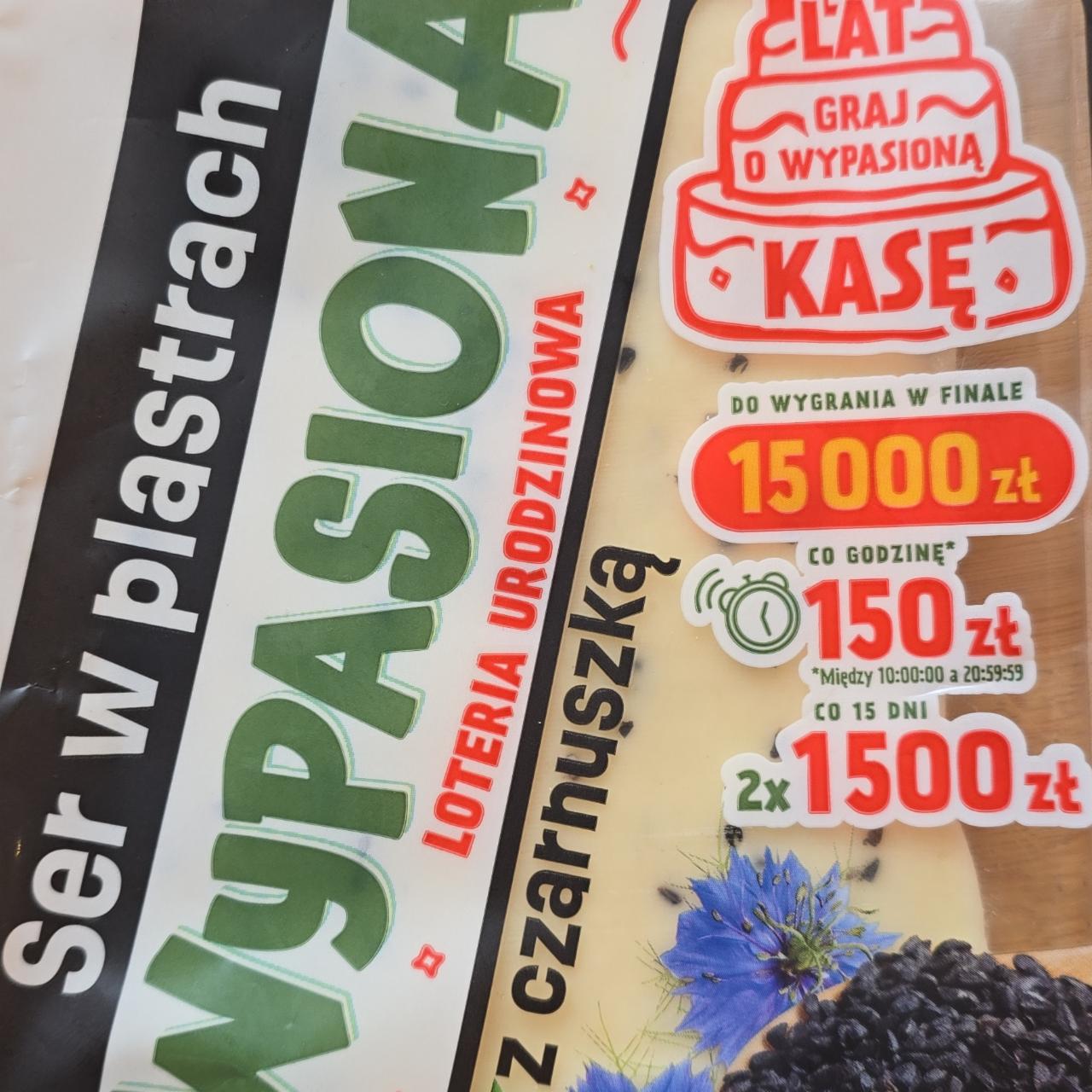 Zdjęcia - Ser w plastrach z czarnuszką Mlekovita