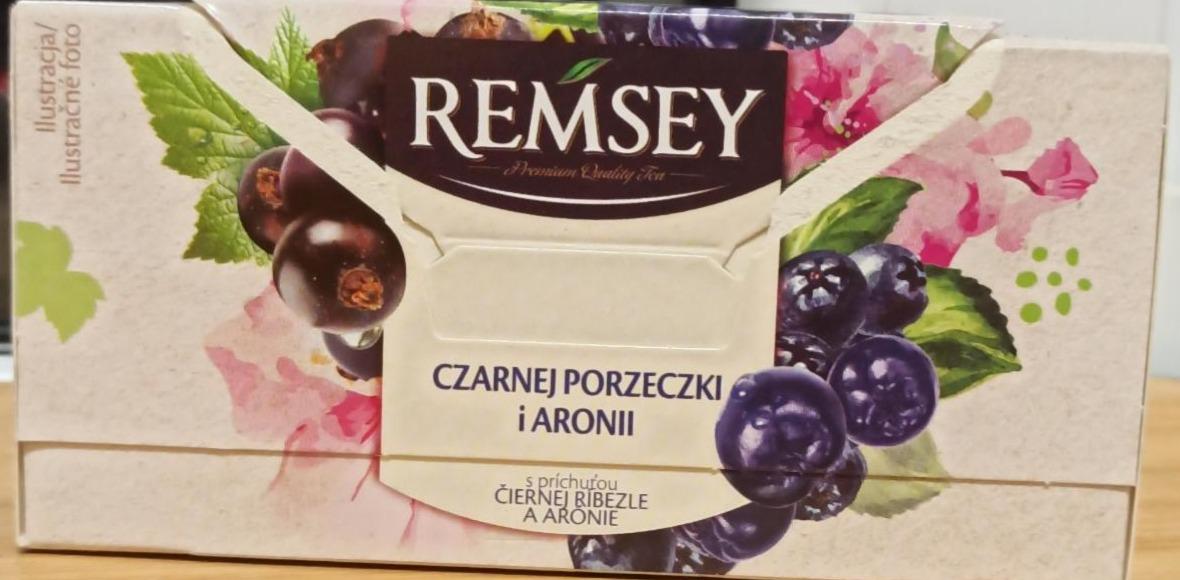 Zdjęcia - herbata o smaku czarnej porzeczki i aronii Remsey