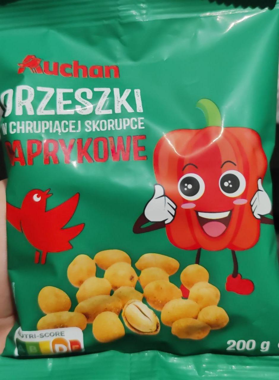 Zdjęcia - Orzeszki w chrupiącej skorupce paprykowe Auchan