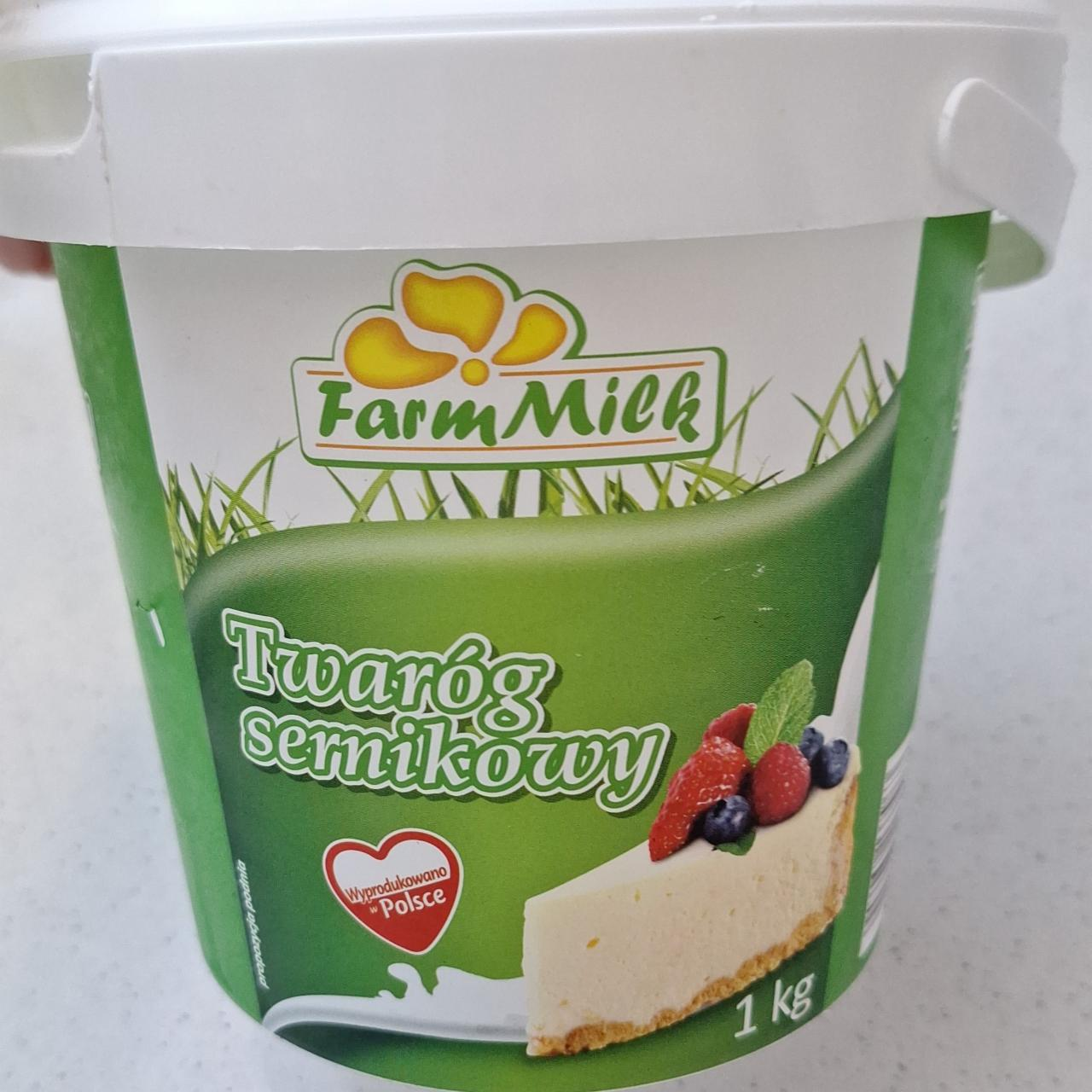 Zdjęcia - Twaróg sernikowy Farm Milk