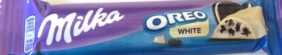 Zdjęcia - Biała czekolada Oreo White Milka