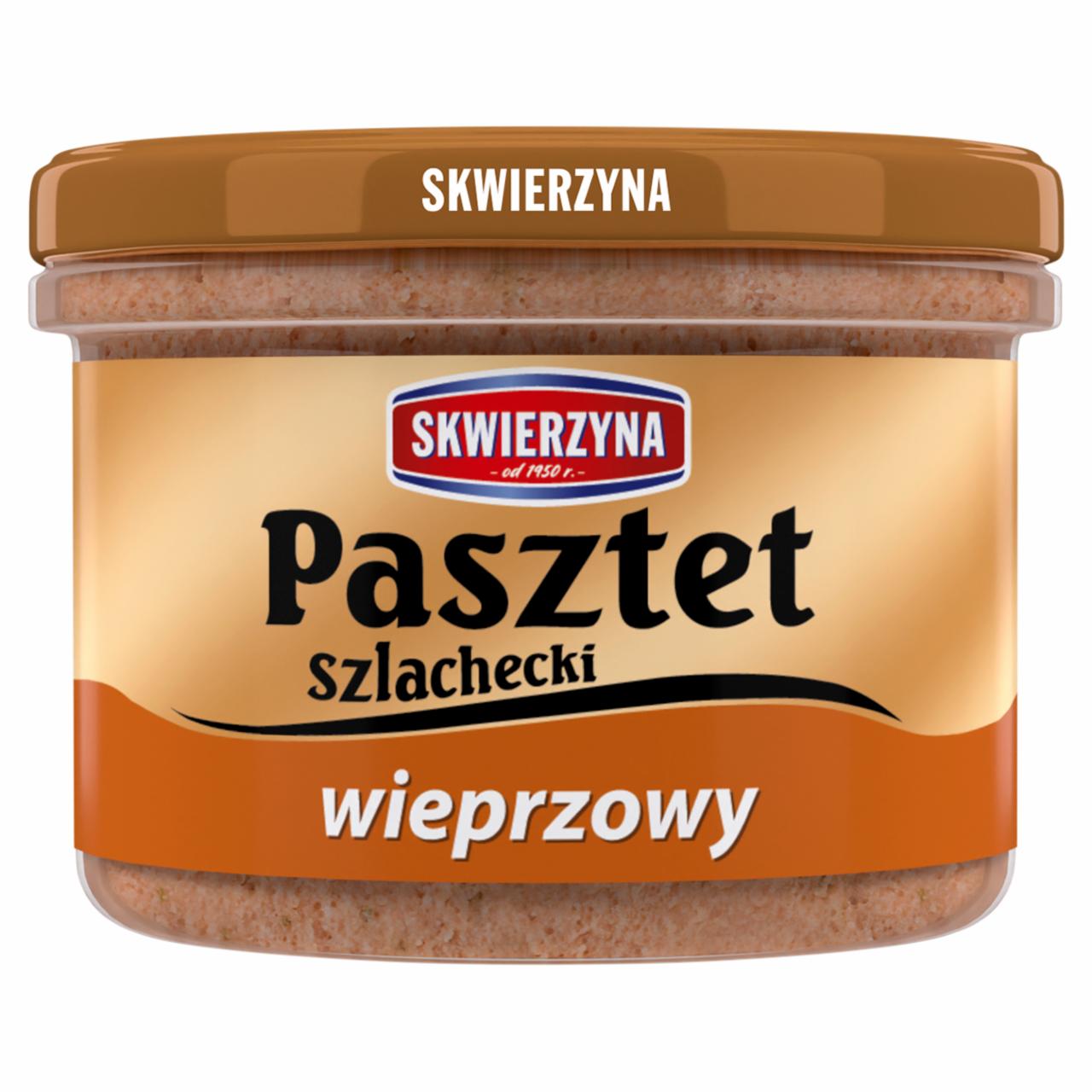 Zdjęcia - Skwierzyna Pasztet szlachecki wieprzowy 180 g