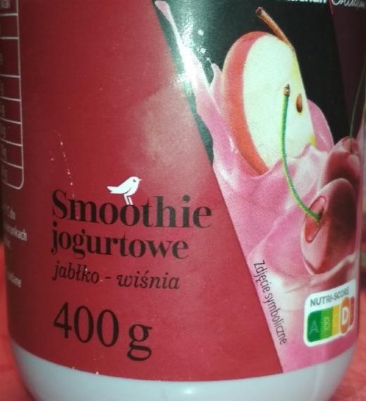 Zdjęcia - Smoothie jogurtowe jabłko wiśnia Auchan