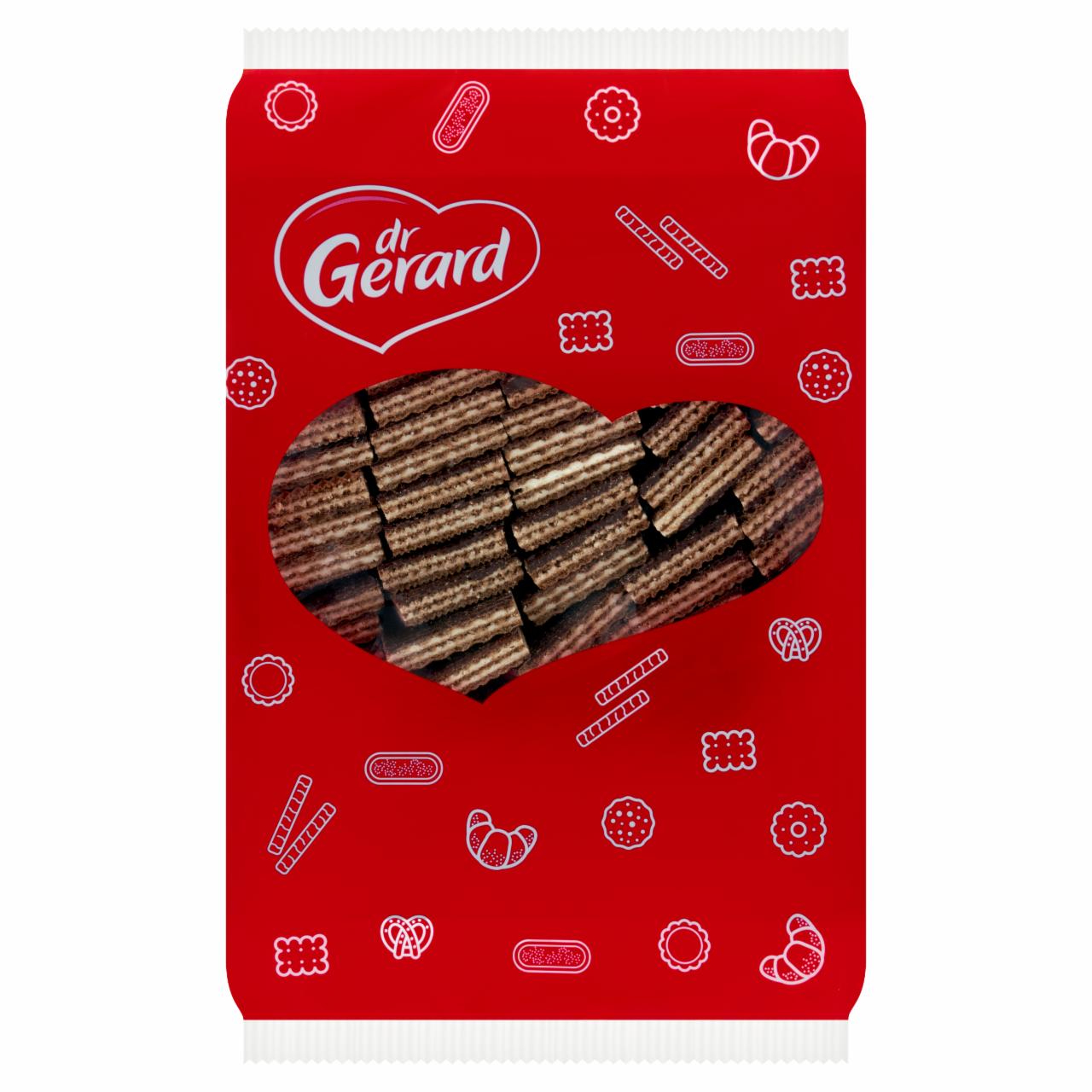 Zdjęcia - dr Gerard Kwadrans Black Wafelki kakaowe z kremem smak śmietankowy 722 g