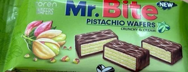 Zdjęcia - Pistachio wafers Mr. Bite