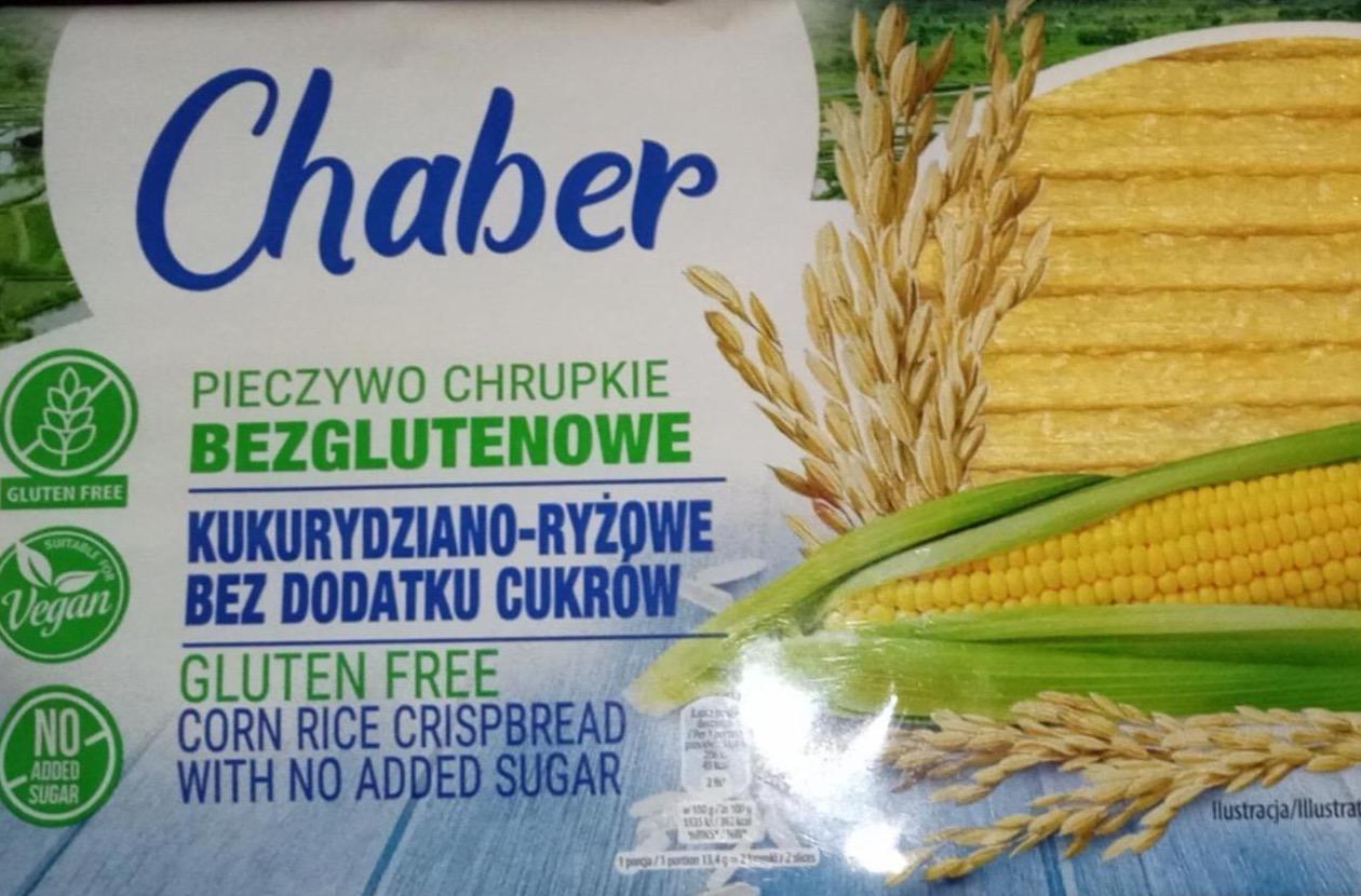 Zdjęcia - Pieczywo chrupkie bezglutenowe kukurydziano-ryżowe bez dodatku cukrów Chaber