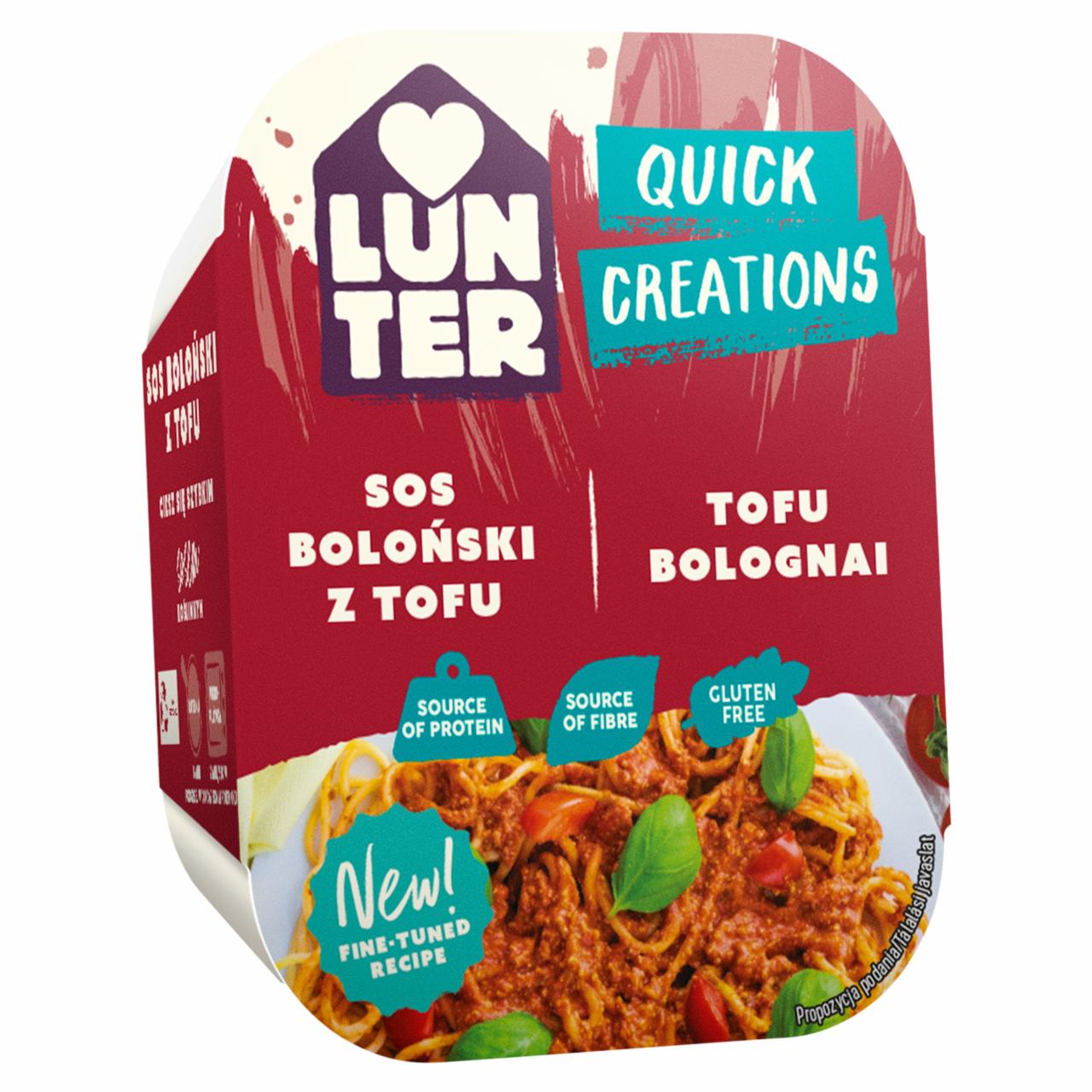 Zdjęcia - Lunter Sos boloński z tofu 190 g