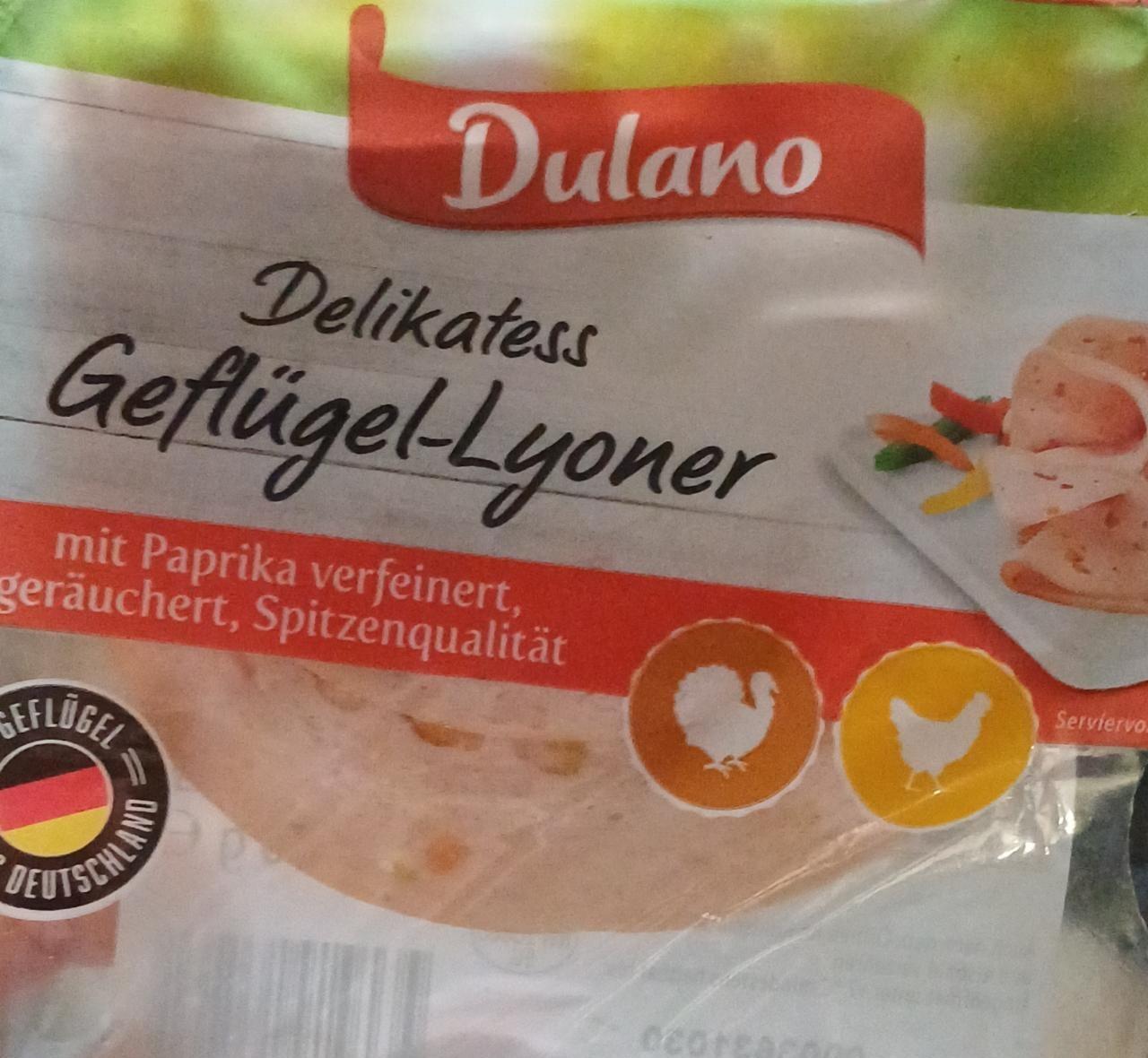Zdjęcia - Delikates geflügel-lyoner Dulano