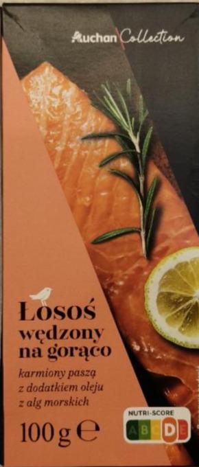 Zdjęcia - Łosoś wędzony na gorąco Auchan Collection