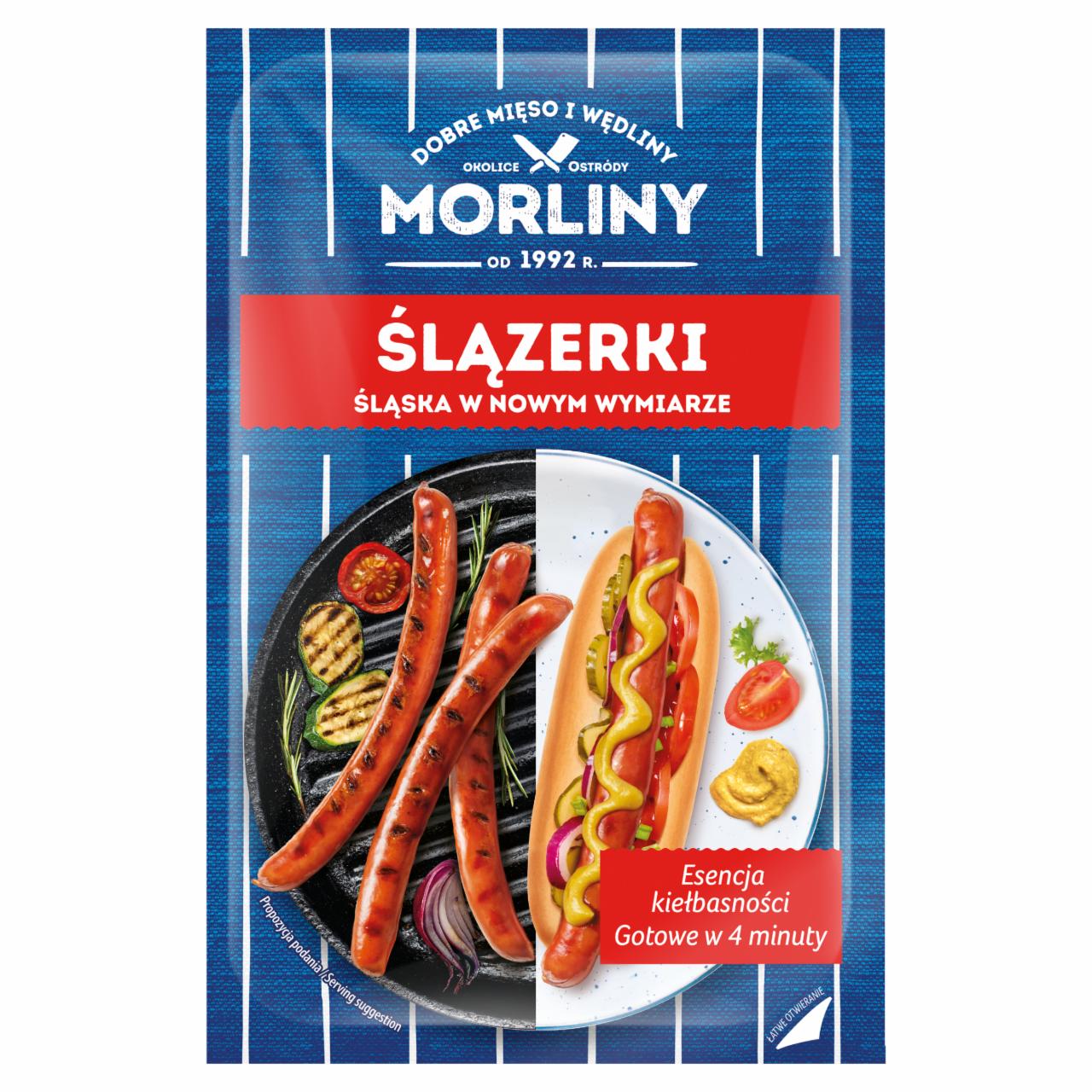 Zdjęcia - Morliny Ślązerki Kiełbasa 240 g
