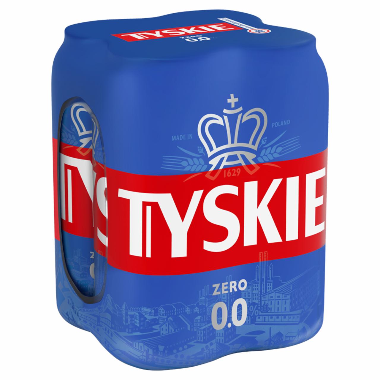 Zdjęcia - Tyskie Piwo bezalkoholowe 2 l (4 x 0,5 l)
