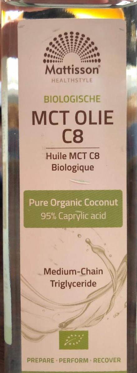 Zdjęcia - Biologische mct olie c8 Mattisson
