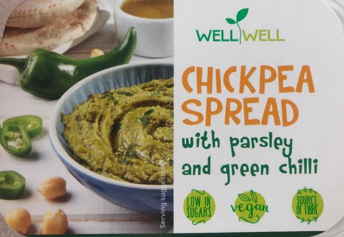 Zdjęcia - Chickpea spread with parsley and green chilli Well Well
