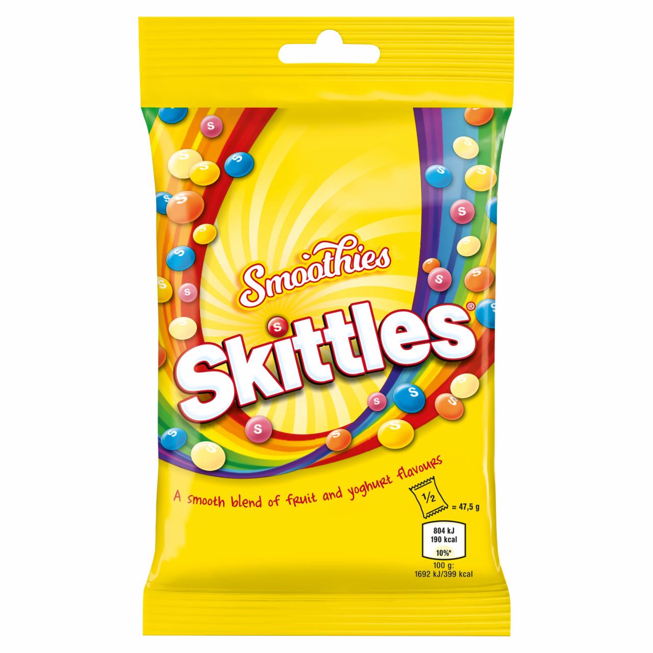 Zdjęcia - Skittles Smoothies Cukierki do żucia 95 g