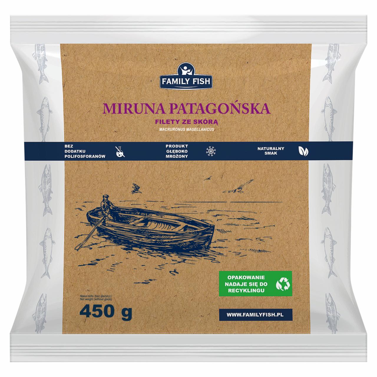 Zdjęcia - Family Fish Miruna patagońska filety ze skórą 450 g